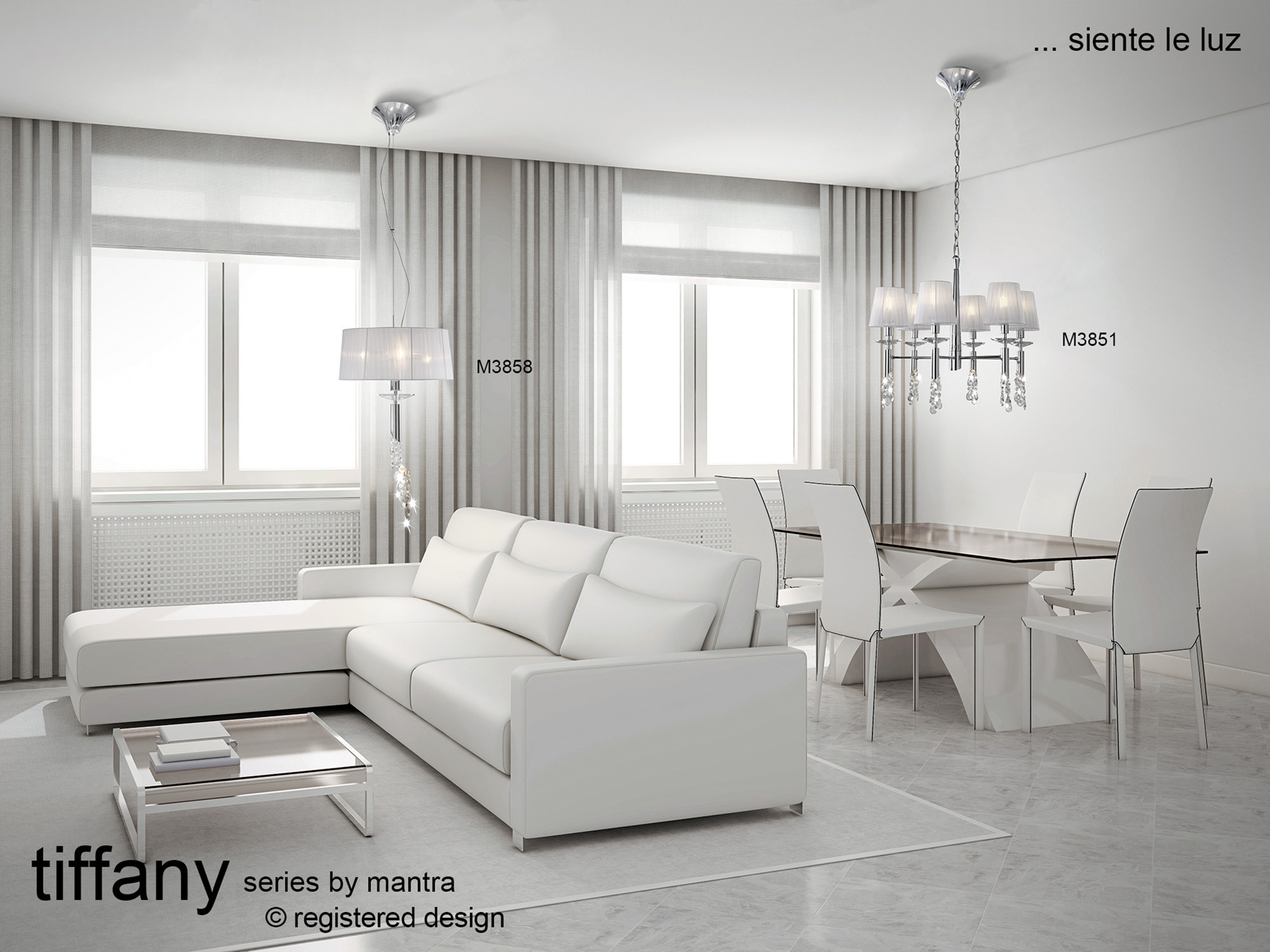 Tiffany Polished Chrome Crystal Ceiling Lights Mantra Shaded Crystal Fittings Tiffany Polished Chrome Crystal Ceiling Lights Mantra Shaded Crystal Fittings